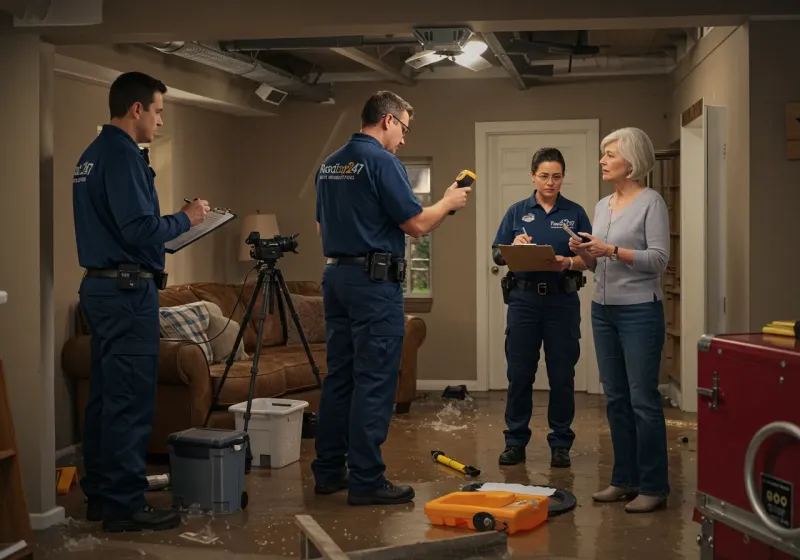 Water Damage Assessment and Insurance Documentation process in Lyndhurst, VA